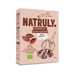 Granola de cacao y quinoa sin gluten, ecológica - Natruly