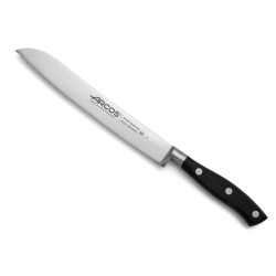 Cuchillo sierra panero de acero inoxidable al nitrógeno, serie Riviera, 20 cm - Arcos
