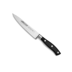 Cuchillo cocinero liso de acero inoxidable al nitrógeno, serie Riviera, 15 cm - Arcos