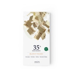 Chocolate blanco ecológico 35% - Higón