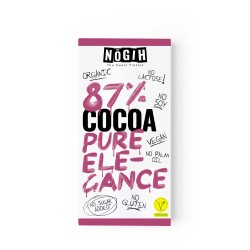 Chocolate ecológico 87% cacao - Nogih