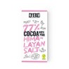 Chocolate ecológico 77% cacao con sal de Himalaya - Nogih