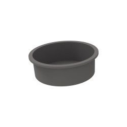 Molde redondo de silicona platino para freidora de aire, 18 cm - Silikomart