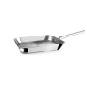 Parrilla de acero inoxidable, 5ply element, 28 cm  - Ibili