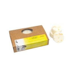 6 discos de cera de soja para difusor a vela con aceites esenciales "Esencia cítrica" - CanVela