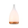 Difusor de cristal y madera ultrasónico "Corona blanco" - Serene House