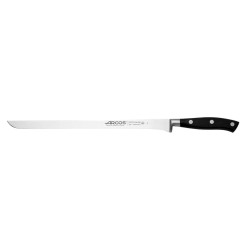 Cuchillo jamonero de acero inoxidable al nitrógeno, serie Riviera, 30 cm - Arcos