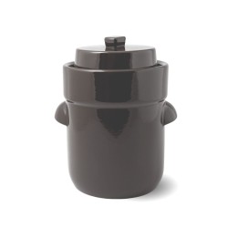 Frasco de fermentación de cerámica, gris, 5 litros - Schmitt