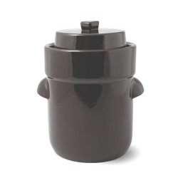 Frasco de fermentación de cerámica, gris, 10 litros - Schmitt