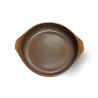 Cazuela de cerámica gres para inducción de 32 cm con tapa, canela - Outlet