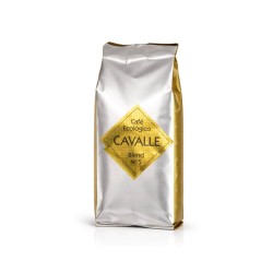 Café en grano ecológico blend nº5, 500 g - Cavalle