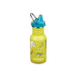 Botella térmica 355 ml infantil safari, con tapón aprendizaje - Klean Kanteen