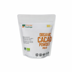 Cacao en polvo desgrasado ecológico, 200 g - Energy Feelings