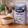 Pienso para gatos esterilizados con pescado sin cereales, 3 kg - Ownat