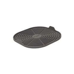 Alfombrilla de silicona platino para freidora de aire, grande - Silikomart