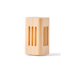 Difusor de madera de pino suizo con piedra pómez, cuadrado - Nature's Design