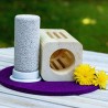Difusor de madera de pino suizo con piedra pómez, cuadrado - Nature's Design