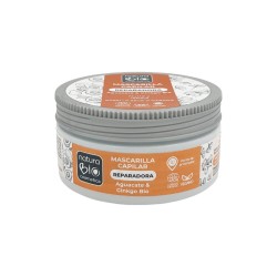 Mascarilla capilar ecológica reparadora con ginkgo para cabello dañado - NaturaBio Cosmetics