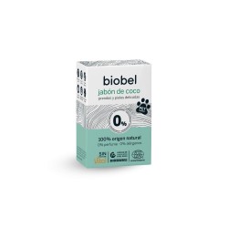 Jabón de coco ecológico 0% prendas y pieles Delicadas, 240 g - Biobel