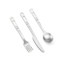 Juego de 3 piezas de cubiertos de titanio - Keith