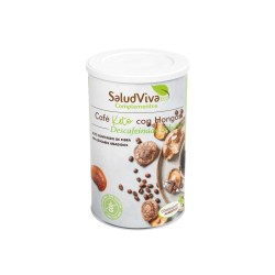 Café soluble descafeinado keto con hongos ecológico, 150 g - Salud Viva