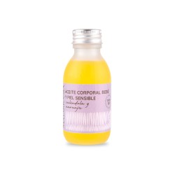 Aceite hidratante corporal suave bebé y piel sensible