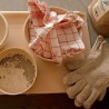 Guantes para hornear de algodón rizado - Redecker