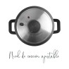 Olla rápida de acero inoxidable Sicuro, 8 l - Lacor