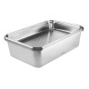 Fiambrera hermética de acero inoxidable rectangular Ecoinox Pro, con tapa, 6,6 litros - Lacor