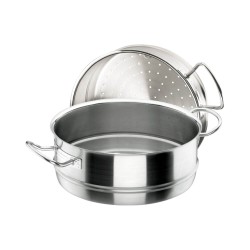 Cacerola vapor de acero inoxidable Chef Classic, 28 cm - Lacor