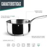 Cazo de acero inoxidable trichef, 14 cm - Lacor