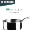Cazo de acero inoxidable trichef, 14 cm - Lacor