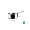 Cazo de acero inoxidable trichef, 18 cm - Lacor