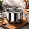 Pote de acero inoxidable Gourmet, 16 cm - Lacor