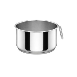 Pote cilíndrico de acero inoxidable Gourmet, 16 cm - Lacor