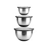 Set de 3 boles de acero inoxidable con tapa Adapt - Lacor