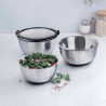 Set de 3 boles de acero inoxidable con tapa Adapt - Lacor