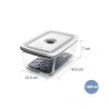 Contenedor de vidrio borosilicato para vacío Smart, 1000 ml - Lacor