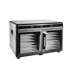 Deshidratador doble de acero inoxidable con 16 bandejas, Bisecco - Lacor