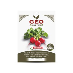 Semillas de rábano rojo ecológicas, 5 g - Bavicchi GEO