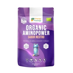 Organic Aminopower ecológico 80% proteína, 500 g - Energy Feelings