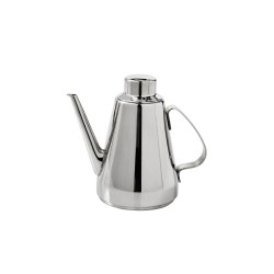 Aceitera de acero inoxidable con tapón de silicona, 500 ml - Brandani