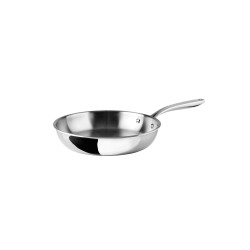 Sartén de acero inoxidable, trichef, 22 cm - Lacor