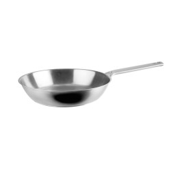Sartén de acero inoxidable, Luna, 28 cm - Lacor