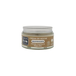 Crema reafirmante de noche con hinojo marino y algas ecológica, 50 ml - NaturaBio