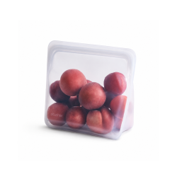 Bolsa porta alimentos de silicona platino Stand Up, 3000 ml - Stasher