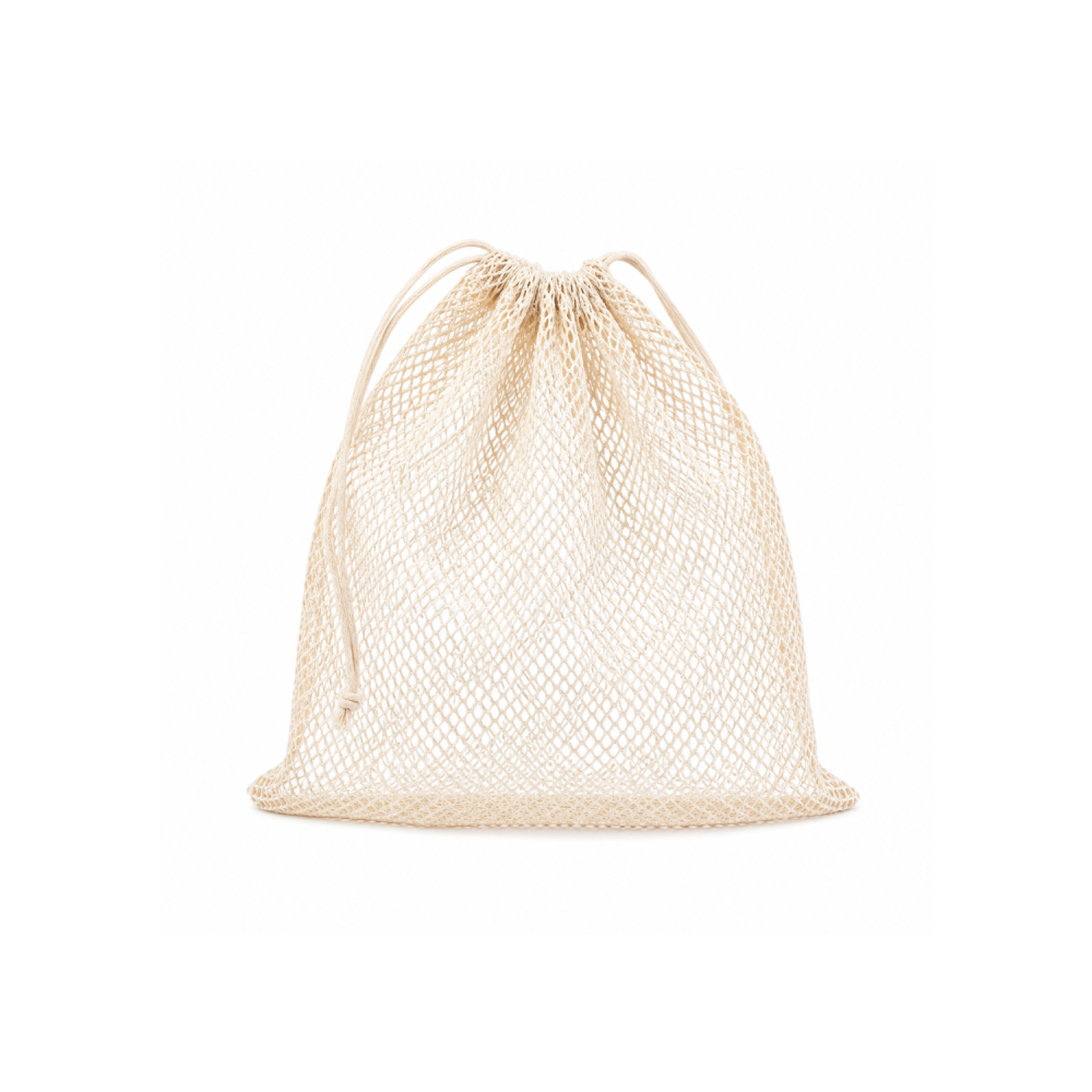 Bag Again Bolsa De Malla De Algodón Orgánico Frutas Y Verduras