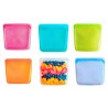 Bolsa porta alimentos de silicona platino, 828 ml - Stasher