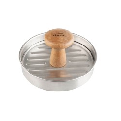 Prensa para hamburguesas de acero inoxidable Crust, 12,5 cm - Lacor