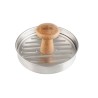 Prensa para hamburguesas de acero inoxidable Crust, 12,5 cm - Lacor